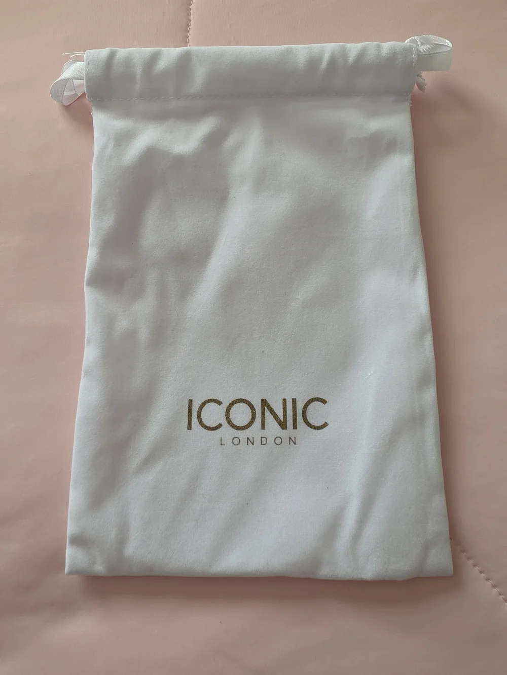 ICONIC London Gold 9 Pc Brush Set, New Pouch